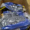 G & F Products - 3100XL-10 120 Pairs X-Large Rubber Latex Double Coated Work Gloves for Construction, gardening gloves, heavy duty Cotton Blend Blue