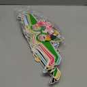 Moon Boat 60Pcs Hawaiian Luau Paper Glasses Party Decorations Bulk, Summer Beach Glasses Photo Props Hawaii Tiki Tropical Pool Sunglasses Birthday Decor Supplies