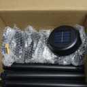 Super Bright Solar Lights Outdoor Waterproof-10 Pack, Dusk to Dawn Up to 12 Hrs Solar Powered Outdoor Pathway Garden Lights Auto On/Off, LED Landscape Lighting Decorative for Walkway Patio Yard (Cool White)