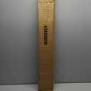 AMBIRD Coat Rack Wall Mount, 35 inch Large Wall Hooks with Shelf, Entryway Shelf with 7 Dual Coat Hooks 4 Key Hooks Mail Organizer, Wooden Coat Hanger and Key Holder Wall Mount (Brown)