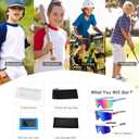 Youth Baseball Sunglasses, Kids Polarized Sports Sunglasses,UV400 Protection Glasses for Boys Girls Softball Cycling