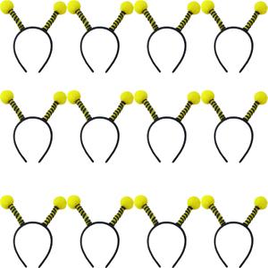 12PCS Bee Tentacle Headbands Bee Hair Bands Hair Hoop for Women Girls Halloween Christmas Party Supplies