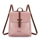 Montana West Backpack Pink Purse for Women Casual Daypack Convertible Crossbody Backpack for Travel Work Pink