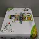 Kitchen for Little Chef with Sound, Steam, Light Effects, 63 pieces