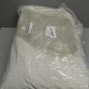 Puremy White Round Rug, 3.8x3.8 Fluffy Circle Area Rugs for Bedroom, Soft Plush Rugs for Living Room, Non-Slip Indoor Carpet for Nursery, Study Room, Playroom, Home Decor