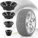 Meticuloso Wheel Balancer Cone 1.41in/36mm Universal Wheel Balancer Adapter Cone Set 4pcs Tire Balancing Machine Cones Set Cone