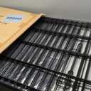 PETIME Foldable Metal Dog Exercise Pen/Pet Puppy Playpen Kennels Yard Fence Indoor/Outdoor 8 Panel 24" W x 24" H with Bottom Pad (with Bottom pad, 8 Panels 24" H)  Playpen+Bottom Pad