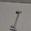 Shower Head Extension ABS Adjustable Shower Arm Universal Connection Adjust Angle to Upgrade 11Inch Anti-leak Extension(Silver)