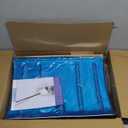 Snow Pusher Shovel for Driveway - 67" Ergonomic Snowplow Remover Push Shovels, Reinforced Aluminum Blade,Heavy Duty Wide Large Scoop for Snow Removal,Plow, Metal Shovel for Winter Driveway,Deck,Car