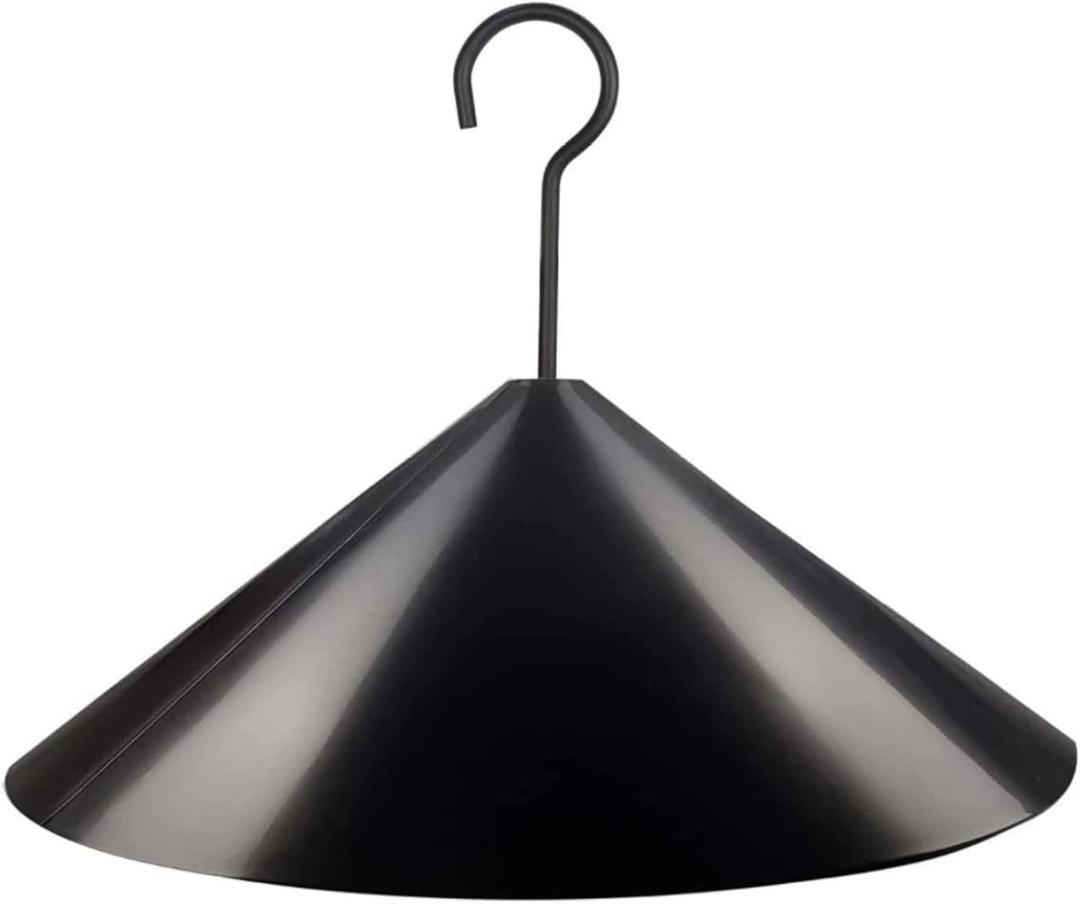 Squirrel Baffle Wrap Around Squirrel Proof Baffles Hanging Flapper for Bird Feeder Poles 18inch