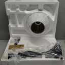 O'Bright Ember Cordless Table Lamp  Rechargeable, Touch Dimmable, Battery Operated, E26 LED Bulb, Type-C Fast Charging, Portable Lamp for Bedroom, Living Room, Office, Black