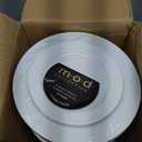 Mod Round White Combo Plates Set, 7.5" & 10.25", Case of 192 (6 packs x 32)