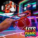 Mini Indoor Basketball Hoop for Kids, Over Door Basketball Toy with LED Electronic Scoring & 3 Balls, Anti-Impact Backboard, Basketball Toys Gifts for 6 7 8 9 10 11 12 Year Boys Adults Bedroom Office