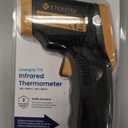 Etekcity Infrared Thermometer Laser Temperature Gun 774, Meat Food Candy Oven Thermometer for Griddle Accessories, Heat Gun for Cooking Refrigerator Tools, Adjustable Emissivity & Max Measure, Yellow