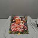 Funny Trump Christmas Sweater for Cat Lovers Xmas Pajamas Sweatshirt Small Gray