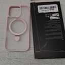 CASEKOO Designed for iPhone 16 Pro Case with Magnetic Invisible Stand [Military Drop Protection] [Compatible with MagSafe] Shockproof Slim Matte Translucent Case 6.3 Inch, Pink