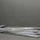 8 Pieces Clear Bubble Umbrella - Auto Open Dome Windproof for Rain, Wedding, Bride Groom Gifts, Bridal Party, Outing, Graduation, Prom - Transparent With J Hook Handle