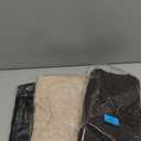 NEW YOUNG 3 Pack Women's Wide Leg Pants with Pockets High Waist Loose Sweatpants Casual Lounge Yoga Workout Palazzo (Large, Black,brown,apricot)