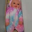 BABESIDE Baby Dolls, 17inch Large Realistic Cute Soft Body Baby Doll Real Life Baby Dolls with Accessories for 3+ Year Old Girls Gifts, Pretend Play, Collection, Pink