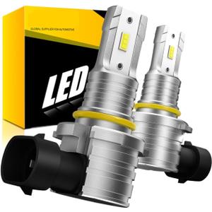 Rimthin H7 Led Lights 15000LM For H11 H9 H8 9005 HB3 9006 HB4 H4 3000K 6500K (9006 HB4)