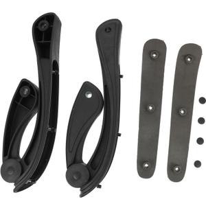 Office Chair Arms Swivel Chair Armrests Replacement Movable Armrest Coverings for Work