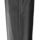 Franco Sarto Womens Tribute Knee High Heeled Boot (Black)