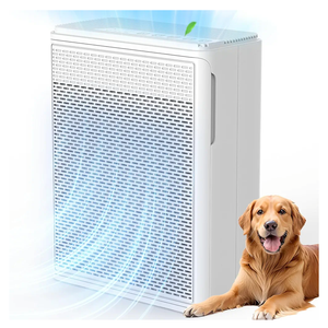 Air Purifiers for Home Pets Covers Up to 1500 Sq Ft,H13 Hepa Filter with Washable Pre-Filter,Pet Hair Dander Smoke Air Cleaner,22 dB Quiet Sleep for Living Room Bedroom Kitchen,P280 (White)