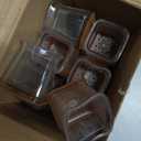 Chair Leg Floor Protectors Square, Silicone Chair Leg Protectors for Hardwood Floors, Chair Leg Caps Covers Protect Wooden Floors from Scratching 20 Pcs Medium (Fit:3/4" to 1")