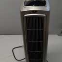 Lasko Oscillating Digital Ceramic Tower Heater for Home with Adjustable Thermostat, Timer and Remote Control, 23 Inches, 1500W, Silver, 755320