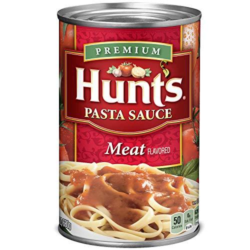 Hunt's Meat Pasta Sauce, 24 oz 2pack BB 1/5/27 ; 11/26/26