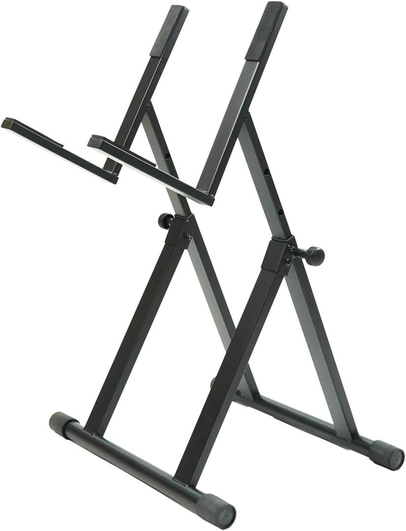 Stage Rocker Heavy Duty Amp Stand for Guitar and Bass, Stable 64 A-Frame Support for Heavy Duty Amps, 150 lbs Capacity, Adjustable Height 2631", Black