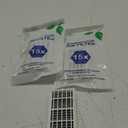 W10311524 AIR1 Refrigerator Air Filter Cartridge Replacement for Whirlpool Kenmore Refrigerator Compatible with Fresh Flow Refrigerator Air Filter, 3 Pack, White (3 Count (Pack of 1))