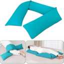 Mybow Bed Sore Turning Wedge Multi Positioning Pillows for After Surgery Bedridden Medical Wedges Bed Sore Prevention Pressure Ulcer Cushion Body Support Pillow Side Sleeping Wedge