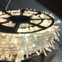 JMEXSUSS 800 LED Christmas Lights Outdoor Indoor String Lights with 8 Modes Warm White Plug in for Patio Garden Tree Wedding Party Yard Spring Decoration