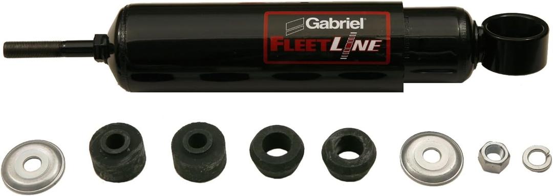 Gabriel 85033 Fleetline Heavy Duty Rear Shock Absorbers for Peterbilt 330, 357, 362, 372, 375, 376, 377, 378, 379, 385, 387; International; OEM# 680435, 0307423PLUS2, 0306084PLUS, 03-07423-2 (1 Pack)