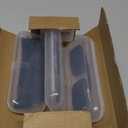 Eyekepper 3-pack Polarized Clip on Sunglasses With Spring Draw Bar Grey/Brown/Green Lens 54 * 34MM