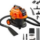 Armor All DAA202W 0901 2.5 Gal 20V Max Cordless Wet/Dry Vac Orange/Black