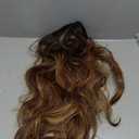 WIGNEE 13x6 Synthetic Lace Front Wig 28" Mixed Brown Wig Pre-Plucked Handmade Lace Front Wigs with Kanekalon Futura Hair Voluminous Long Straight Synthetic Wigs for Daily Party Use (Honey Blonde)