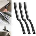 3 Pcs Hard Bristle Cleaning Brush, Corner Cleaning Brush, Crevice Cleaning Brush, Thin Cleaning Brush for Kitchen and Bathroom, Gap Cleaning Brush