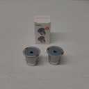 Noalto Reusable K Cups and Coffee Pods,Universal stainless steel k Cups for Keurig 2.0 and 1.0 Coffee Makers machine(2pack)