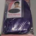 Purple Bob Wig With Bangs - Heat Resistant 14Inch Synthetic Hair, Short Straight Shoulder Length Natural-Looking Cosplay Wig for Daily Use, Parties & Women Girls