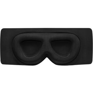 Sleep Mask ALASKA BEAR Wraparound Cool for Sensitive Sleeper Side or Back, Women and Men, Adjustable Headband Eye Mask and Earmuff Blindfold for Full Blackout, Upgraded w/o Buckles