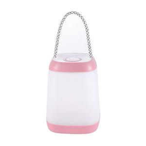 Hathdia Night Light for Kids, USB Rechargeable Nursery Lamp Portable Camping Lantern with 3 Light Modes for Camping,Emergency,Bedroom,Indoor and Outdoor(Pink, 1 Pack)