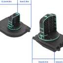 Pair Left Right Air Intake Manifold Flap Adjuster Units DISA Valve for BMW 128i 328i 328xi 330i 528i 530i 2006-2013 X3 Z4 X5 2006-2012 Replecement 11617522929 11617579114 11617560537 11617560538