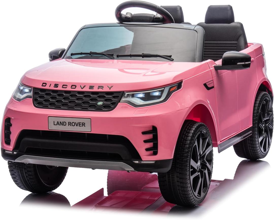 12V Licensed Land Rover 2 Seater Ride on Car for Kids with 2.4g Remote Control, Battery Powered Electric Car Ride on Vehicle Double Doors, LED Light, 2.8 MPH Max Speed, Medium