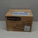 Rubbermaid Brilliance BPA Free 44-Piece Food Storage Containers Set Airtight Leak-Proof with Lids for Meal Prep Lunch and Leftovers