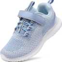 RUNSIDE Kids Shoes, Boys Girls Sneakers Lightweight Athletic Walking/Running Tennis Shoes(Toddler/Little Kid/Big Kid) (Sky Blue)