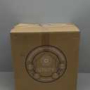 Stadium Seating for Bleachers, Bleacher Seats with Ultra Padded Comfy Foam Backs and Cushion, Wide Portable Stadium Chairs with Back Support and Shoulder Strap (Regular - 16.9"W x 13.2"D x 15.4"H, Blue)