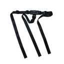 3 Point Harness Seat Belt for Kids, Adjustable Baby Safety Strap, Kids High Chair Straps Replacement for High Chair -Black