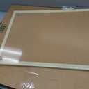 U Brands Cork Bulletin Board, 18" x 24" Inches, Light Birch Wood Frame (265U00-01)